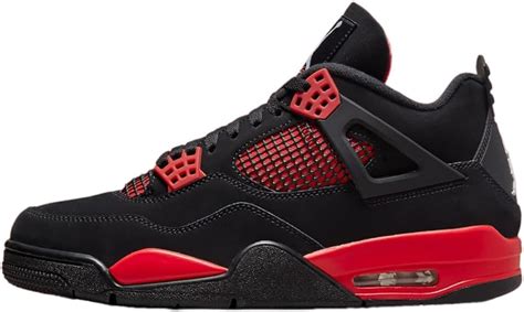 jordan 4 nero rosso